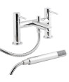 Nuie Series 2 Bath Shower Mixer Tap - Chrome