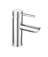 Nuie Series 2 Mono Basin Mixer Tap with Push Button Waste - Chrome