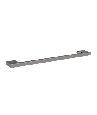 Nuie D Handle, Crafted from High-quality Brass, Durable Bathroom Accessories, Brushed Pewter, 192mm