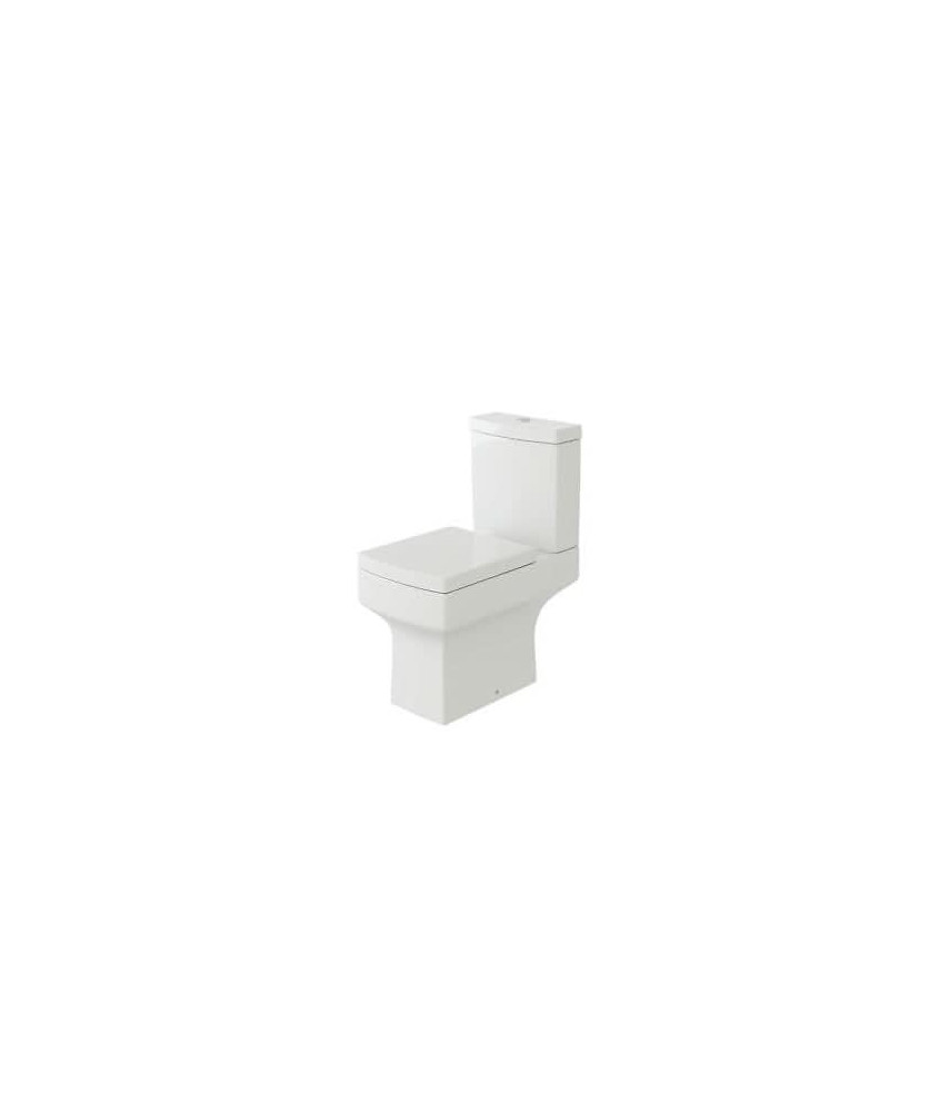 Belfort Ceramic Close Coupled Toilet - White