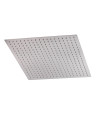 Hudson Reed Fixed Shower Heads Fixed Head, Square Minimalist Design, Shower Accessories, Chrome, 400mmX400mm