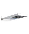 Hudson Reed Hudson Reed Fixed Shower Heads Fixed Head, Ultra Thin Minimalist Design, Shower Accessories, Chrome, 500mmX200mm