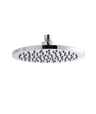 Nuie 200mm Diameter Round Fixed Shower Head - Chrome