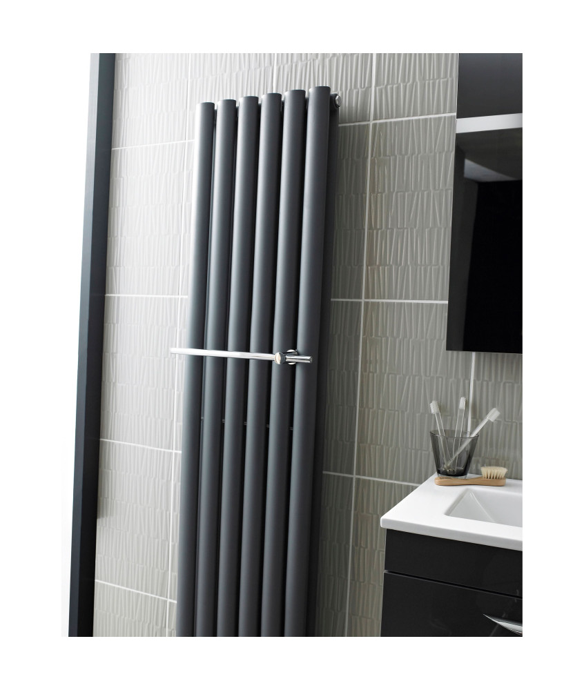 Nuie Revive Radiator Towel Rail - Chrome