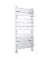 Nuie Piazza Heated Towel Radiator Rail, Wall Mounted, Bathroom Radiator for Towel Warming, 950mm x 500mm, Chrome