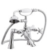 Nuie Beaumont 1/2 Bath Shower Mixer Tap - Chrome