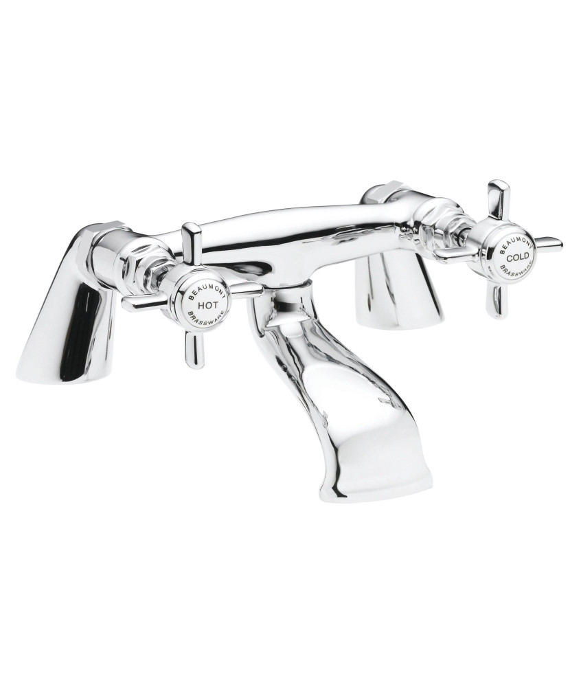 Nuie Beaumont Bath Filler Tap - Chrome