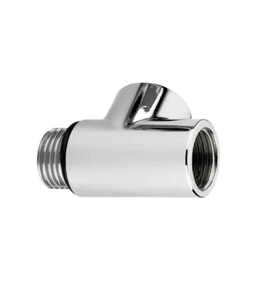 Radiator/Towel Rail Duel Fuel T-Piece - Chrome