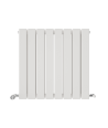 iBathUK Apex Horizontal Double Panel Slim Flat Radiator, Wall Mounted Designer Radiator, High Heat Output, Matt Anthracite, 6...