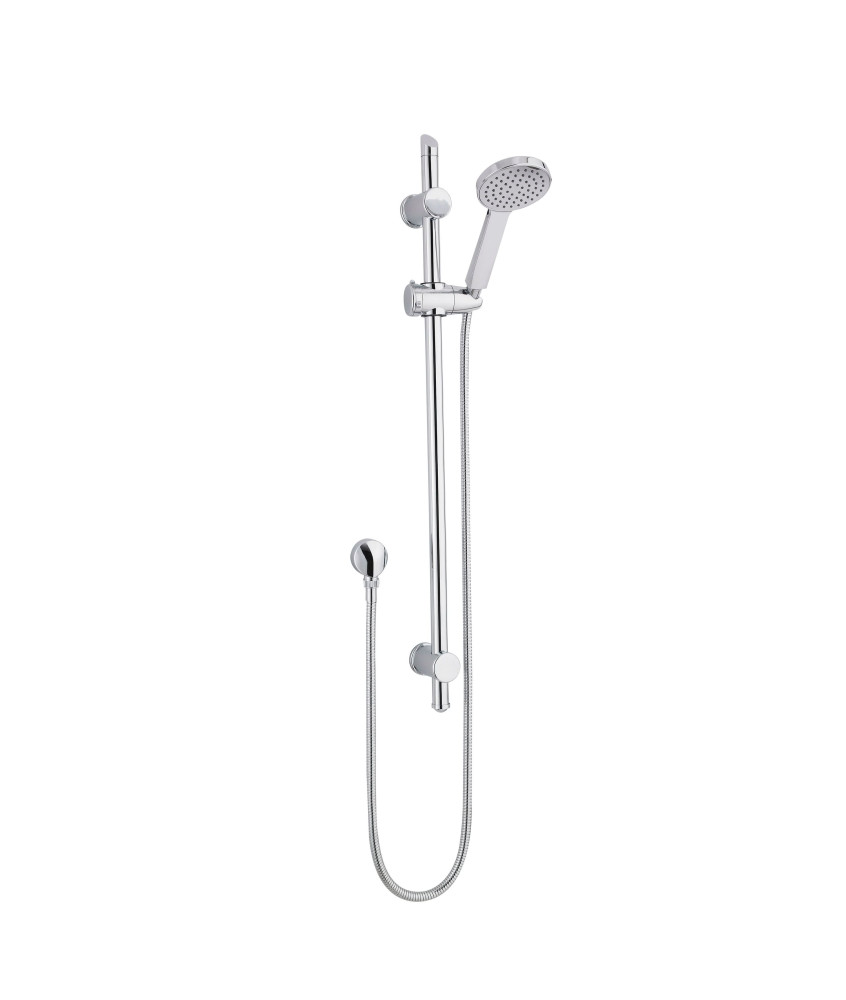 Nuie Water Saving 740mm High Shower Slider Rail Kit - Chrome