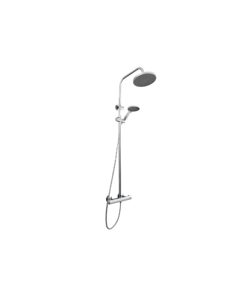 Round Thermostatic Bar Valve & Kit