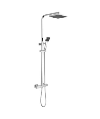 Square Thermostatic Bar Valve & Kit