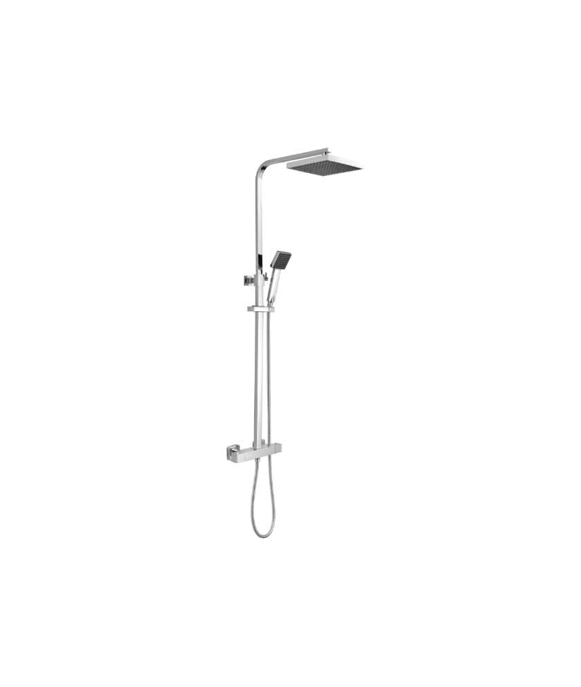 Square Thermostatic Bar Valve & Kit
