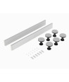 Leg Set Suitable for 700-900 Square & Rectangular Trays - Slate Grey