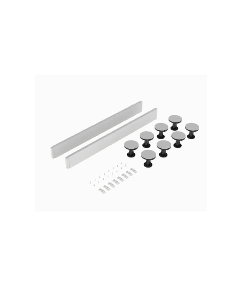 Leg Set Suitable for 1000 Square & Rectangular Trays - Slate Grey