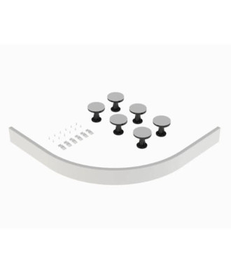 Leg Set Suitable for 700-900 Quad & Offset Trays - Slate Grey