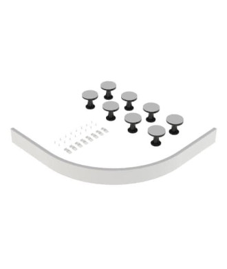 Leg Set Suitable for 1000-1200 Quad & Offset Trays - Slate Grey