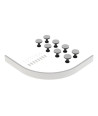 Leg Set Suitable for 1000-1200 Quad & Offset Trays - Slate Grey