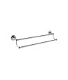 Nuie Double Towel Rail - Chrome