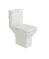 Venice Ceramic Close Coupled Toilet - White