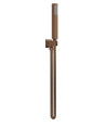Nuie Square Outlet Elbow, Parking Bracket & Kit, Stylish Shower Accessories for Modern Bathrooms, Brushed Bronze