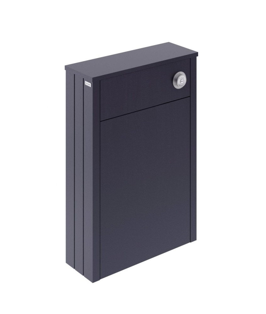 Old London Floor Mounted WC Unit with Textured Woodgrain Finish, Durable for Close Coupled WC Pan and Cistern Bathroom Setups...