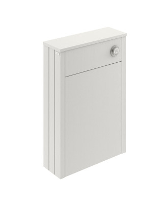 Old London Floor Mounted WC Unit with Textured Woodgrain Finish, Durable for Close Coupled WC Pan and Cistern Bathroom Setups...