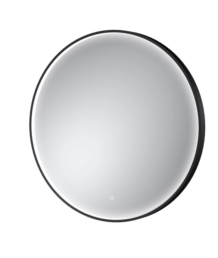 Hudson Reed Mensa Round LED Bathroom Mirror with Touch Sensor and Built-in Demister Pad, Illuminated Mirror for Modern Bathro...