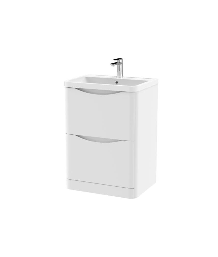 600 F/S 2-Drawer Unit & Polymarble Basin