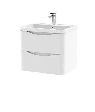 600 W/H 2-Drawer Unit & Polymarble Basin