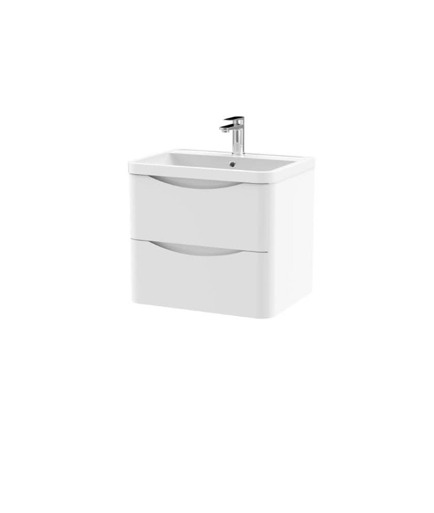 600 W/H 2-Drawer Unit & Polymarble Basin