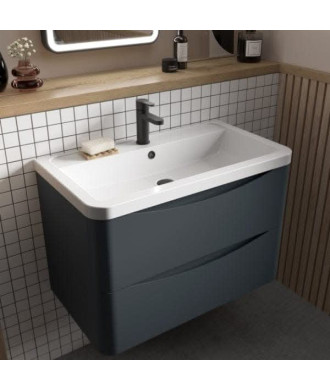 600 W/H 2-Drawer Unit & Ceramic Basin