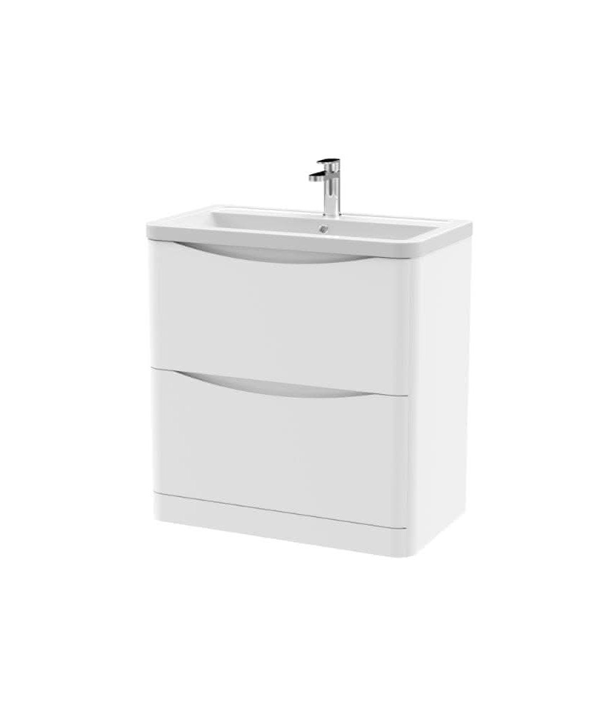 800 F/S 2-Drawer Unit & Ceramic Basin
