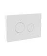 Nuie Pneumatic Dual Flush Plate