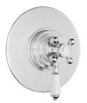 Nuie Victorian Dual Handle Concealed Shower Valve - Chrome