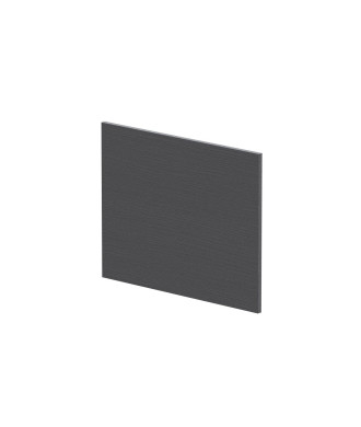 Hudson Reed Square Shower Bath End Panel, Stylish Bath Panel for Square Shower Baths, Durable Bathroom Accessory in Graphite ...