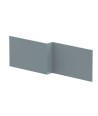 Hudson Reed Square Shower Bath Front Panel, Stylish Bath Panel for Square Shower Baths, Durable Bathroom Accessory in Coastal...
