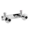 Nuie Fast-Fit Bracket for Bar Thermostats Bar Showers - Chrome