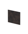 Hudson Reed Square Shower Bath End Panel, Stylish Bath Panel for Square Shower Baths, Durable Bathroom Accessory in Metallic ...