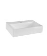 Nuie 460mm Countertop Basin - 1 TH - White