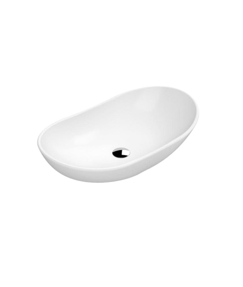 Nuie 615mm Sit-On Countertop Basin - No TH