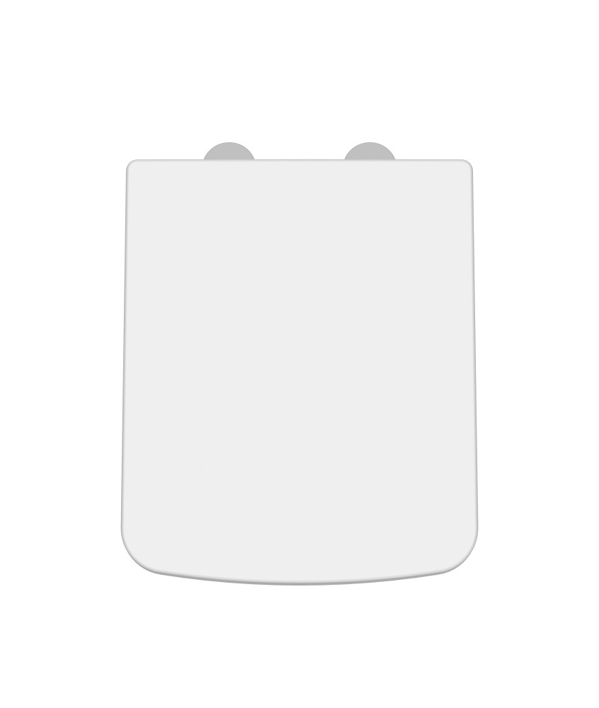 Nuie Soft Close Toilet Seat With Quick Release Hinges - White