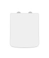Nuie Soft Close Toilet Seat With Quick Release Hinges - White