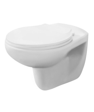 Nuie Melbourne Wall Hung Toilet - White