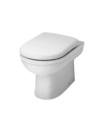 Nuie Ivo Back to Wall Toilet - White