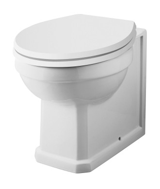 Nuie Richmond Back to Wall Toilet - White