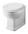 Nuie Richmond Back to Wall Toilet - White