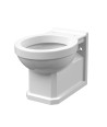Nuie Carlton Wall Hung Toilet - White