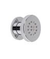 Nuie Round Body Jet 50mm Wide Single - Chrome