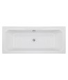 Nuie Ascott Rectangular Double Ended Bath - 1800mm x 800mm - White